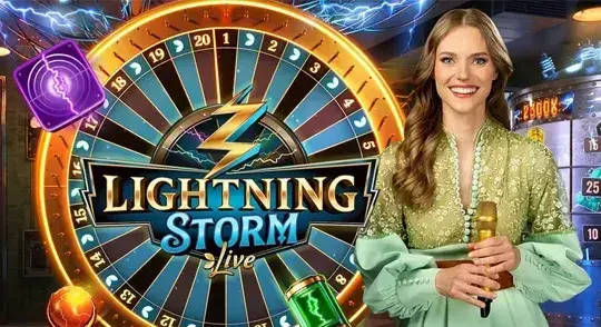 Lightning Storm von Evolution bei Mr Jones Casino