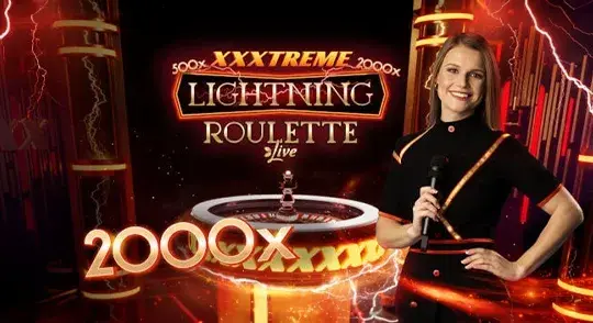 XXXtreme Lightning Roulette von Evolution bei Mr Jones Casino