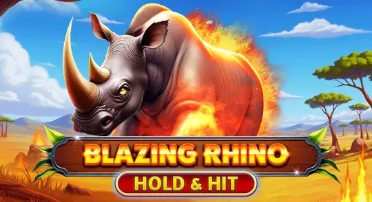 Blazing Rhino Hold and Hit von Spinomenal bei Mr Jones Casino